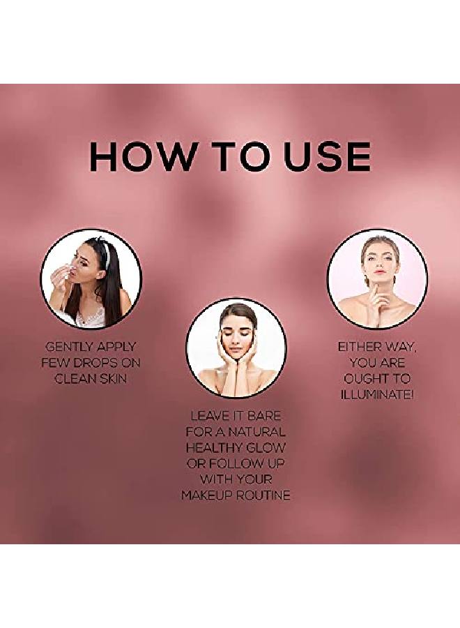 Renee Glass Glow Pre Makeup Oil (10Ml) - Image 4