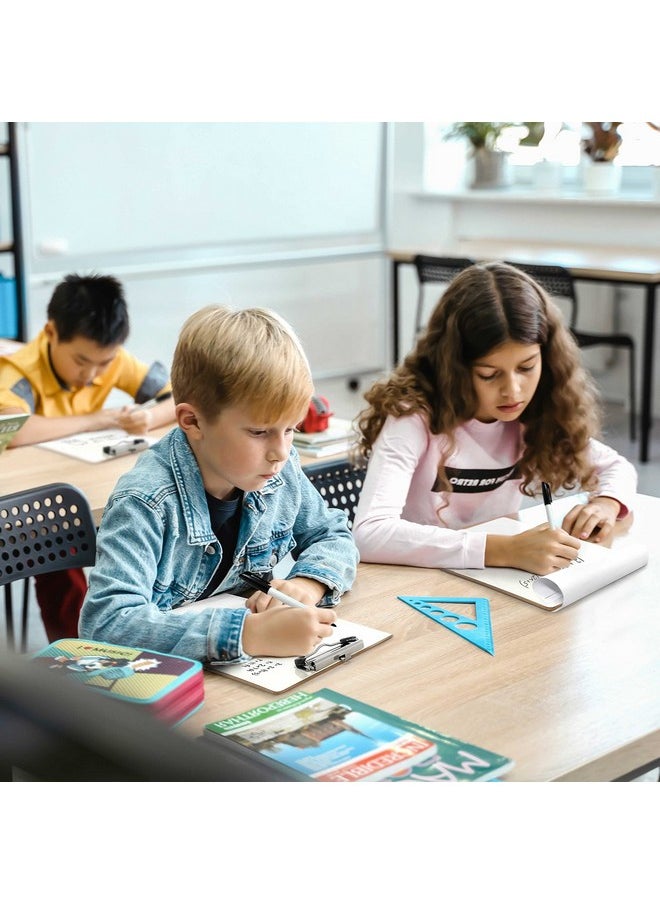 Dry Erase Clipboards Pack Of 6 Durable Double-Sided 9"X12" White Clipboard With 6 Dry Erase Erasers White Board Clipboard With Low Profile Clip For School Classroom And Home Use - pzsku/Z2EF3796414CCE78CC53BZ/45/_/1735214547/da6d463c-1348-40aa-bce7-cda6af3848ef