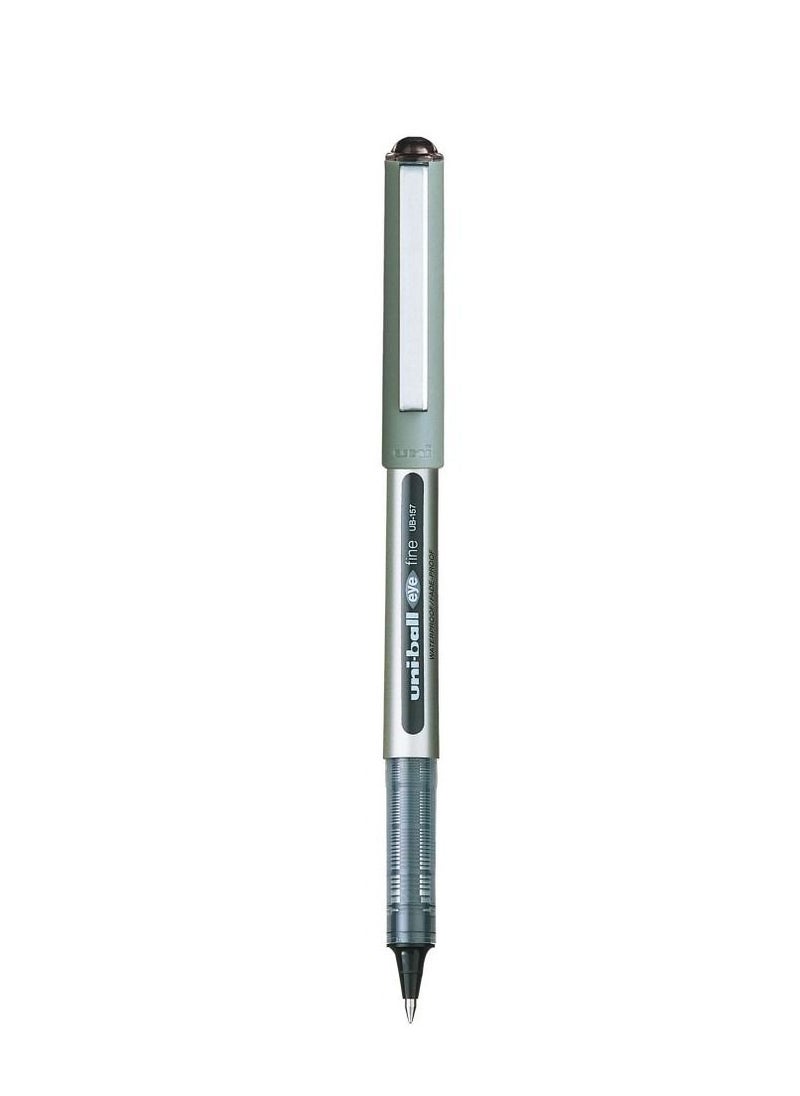 Uniball 12-Piece Eye Fine Roller Pen 0.7mm Tip Black Ink  - Image 3