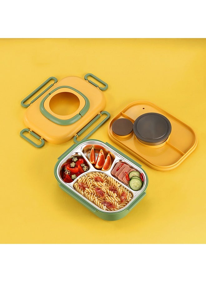 Shuer - Lunch Box For Girl Boy Kids 1500ML With Tableware Portable Heated Sealed Insulated Leak Proof Bento Box Meal And Fruit Container - Image 1