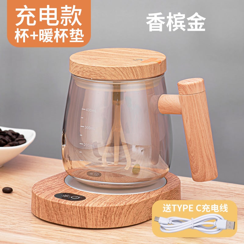 Japanese-Style Automatic Mixing Cup – 400ML Electric Mug for Coffee and Milk - Image 1