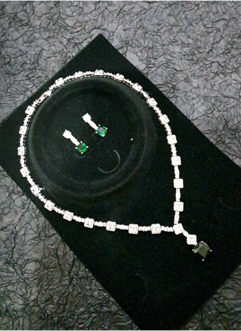 Generic - Cubic Zirconia necklace set - Image 1