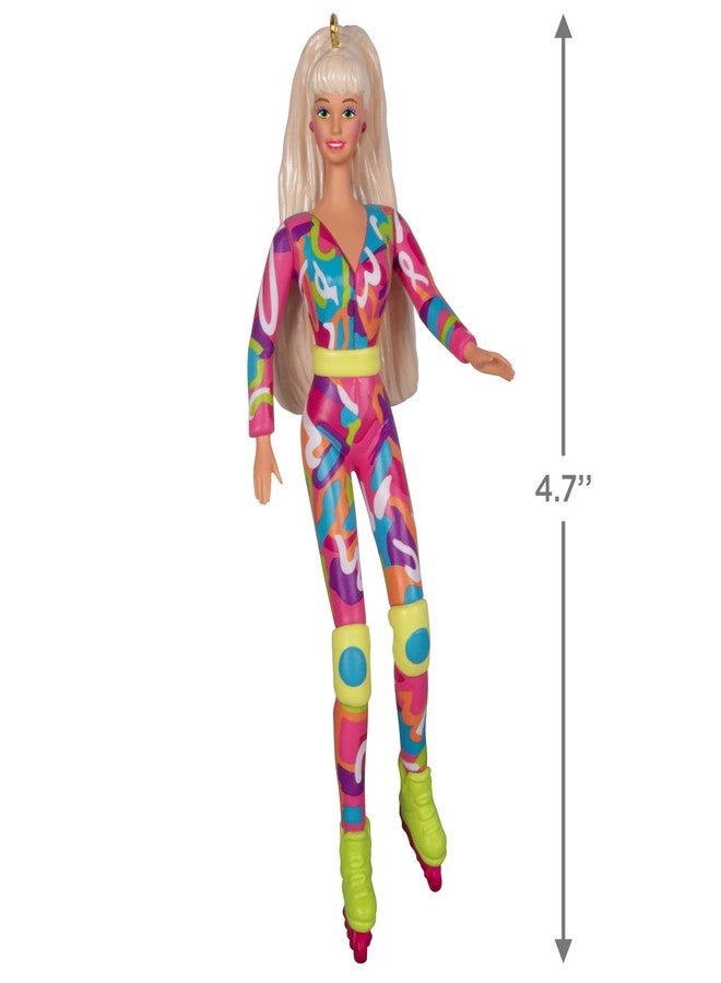 Hallmark Keepsake Christmas Ornament 2024, Barbie Hot Skatin' Barbie, Gifts for Her - Image 5