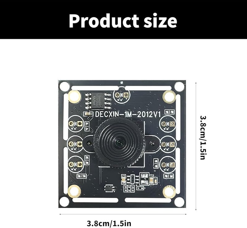 3 Sets OV9732 USB Camera Module 1MP 720P 100 Degree Wide Angle Lens - Image 4