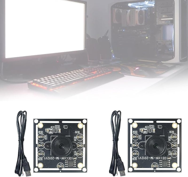 3 Sets OV9732 USB Camera Module 1MP 720P 100 Degree Wide Angle Lens - Image 3