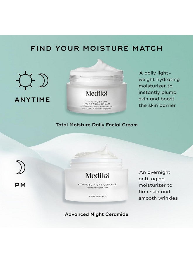Medik8 Total Moisture Daily Facial Cream - Hydrating Peptide Face Moisturizer with Hyaluronic Acid - Plumps Skin - Supports Skin Barrier - 1.6 oz - Image 5