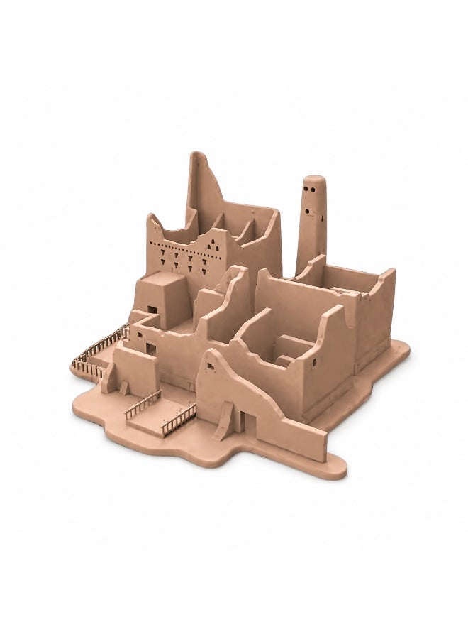 Salwa Palace Heritage Model With Najdi Architectural Design For Home And Office Decor - Image 1