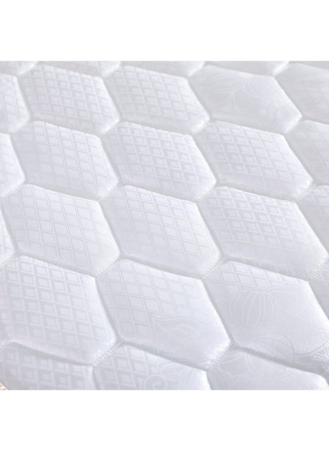 DANUBE HOME Danube Home Prime Bonnel Spring Mattress Medium Firm Feel King Bed Mattress Spine Balance For Pressure Relief L200xW180 cm Thickness 22 cm White  - Image 2
