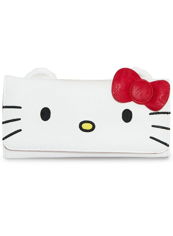 Loungefly Hello Kitty Big Face Cosplay Flap Wallet Sanrio - Image 1