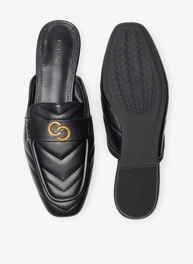 Celeste Women's Quilted Slip-On Mules