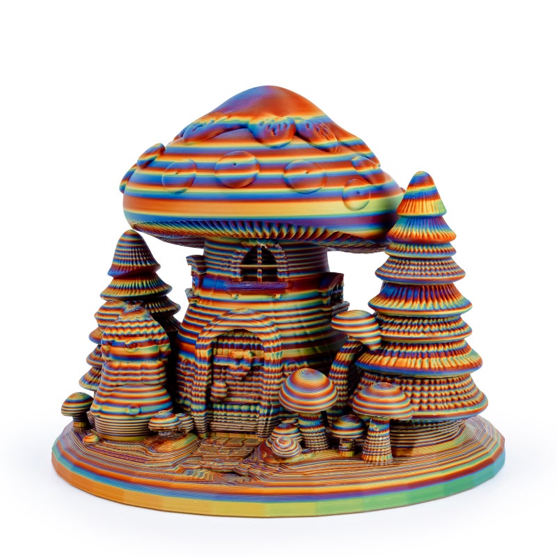 ZIRO CARNIVAL STRIPES Stripes Matte PLA Fast Color Change Filament 1.75mm 1kg/2.2lb Spool , - Image 5