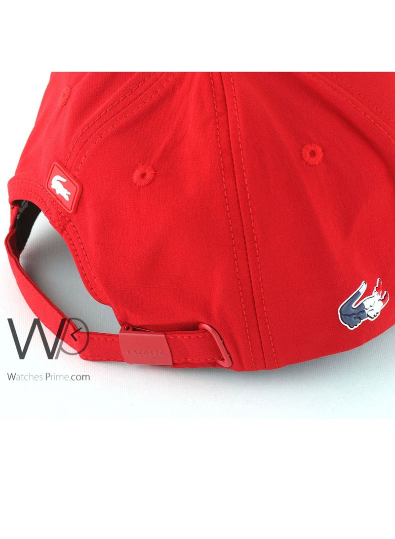 لاكوست كاب لاكوست احمر للرجال - Image 3