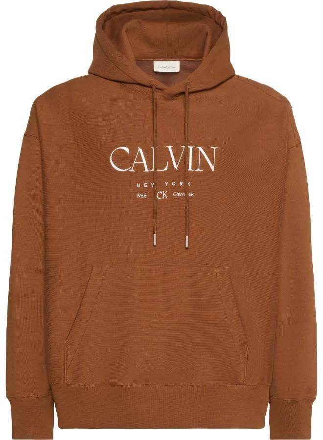 Calvin Klein  Graphic Pullover Hoodie for Men | Best Price UAE