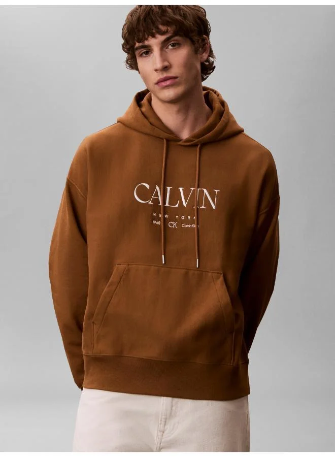 CALVIN KLEIN Graphic Pullover Hoodie