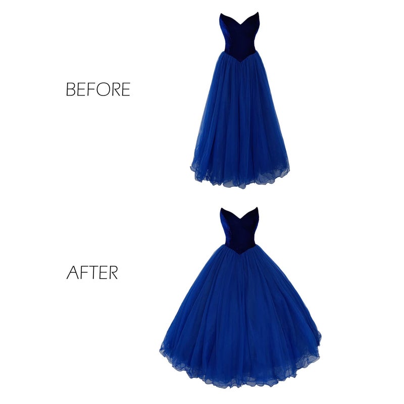 AWSALE Full A-line 6 Hoop Crinoline Petticoat Underskirt for Women Wedding Dress WPT146 White - Image 3