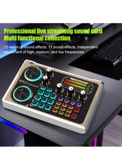 Extra Live Sound Cards Condenser Microphone Set Streaming Audio Mixer with Microphone Stand/Suitable for Live Broadcast/Podcast/Youtube/PC/Smartphone(U87+NX7)  - Image 5