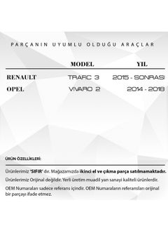 DNC Auto Part Fender Signal For Renault Trafic 3, Opel Vivaro 2 - Left -  - Image 2