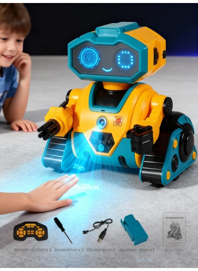 روبوت برمجة ذكي، تجميع DIY مع مستشعر الأشعة تحت الحمراء، تحكم لاسلكي 2.4 جيجا هرتز، هدية ألعاب لطيفة للأطفال - Image 2