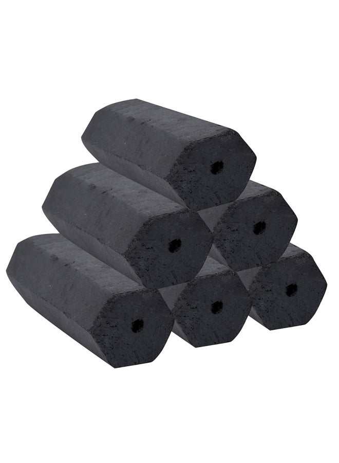 AL SANIDI ALSHABBA, Charcoal Briquettes, Grilled Coal, Black, Weight 10 Kg - Image 2