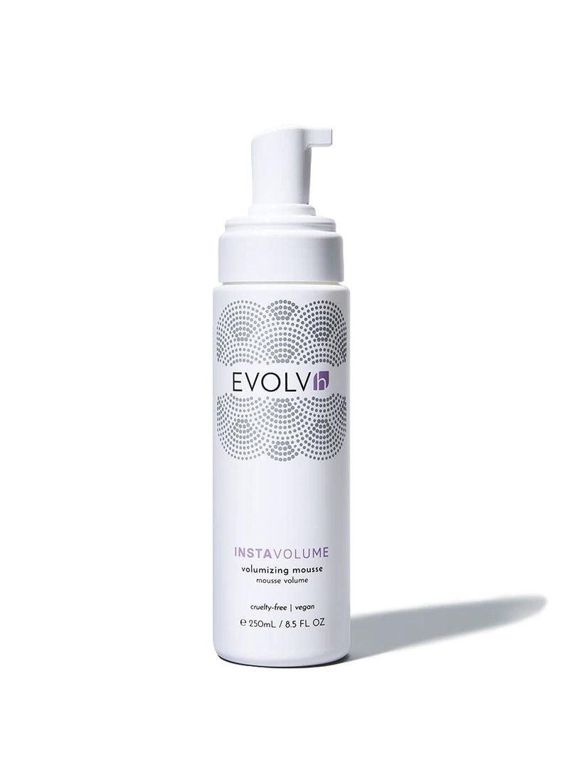 EVOLVh EVOLVh  Natural InstaVolume Volumizing Mousse  Vegan NonToxic Clean Hair Care 85 fl oz  250 mL 