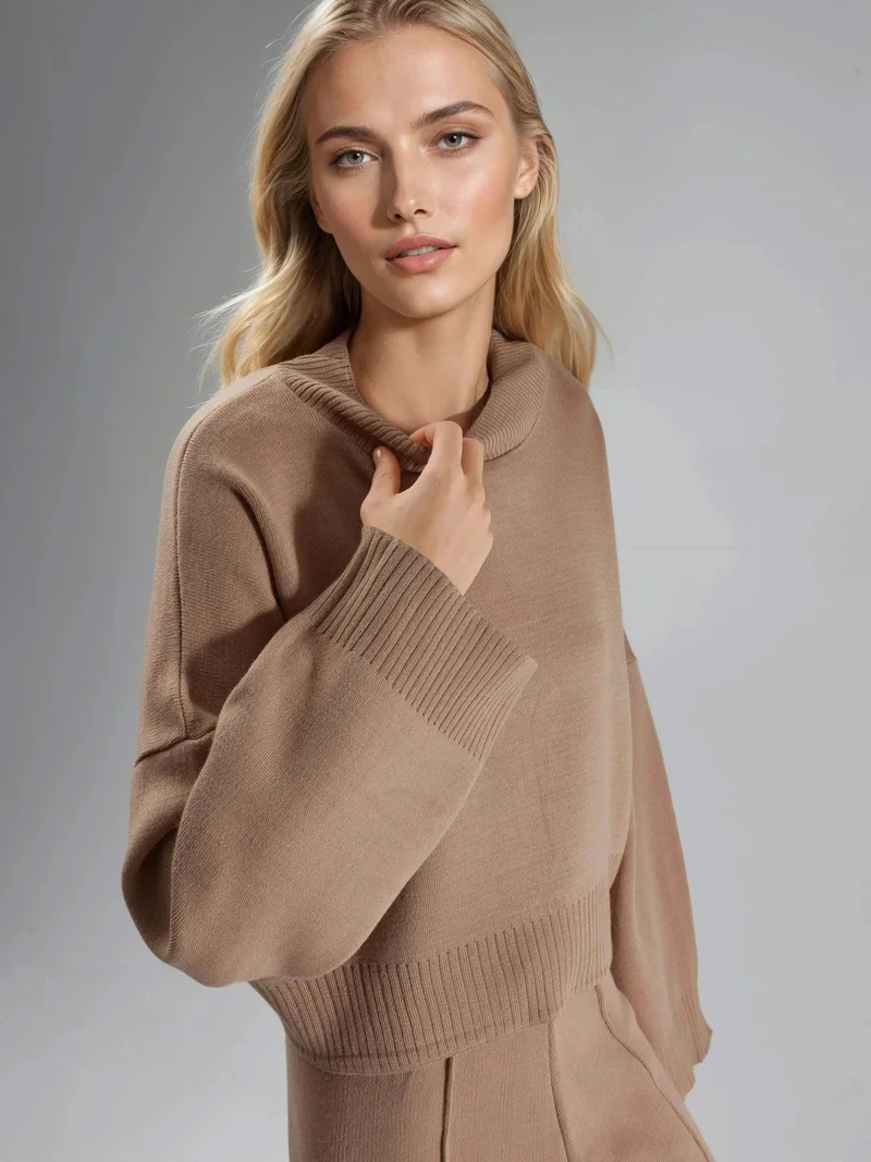 MY FASHION Loose Fit Knit Sweater