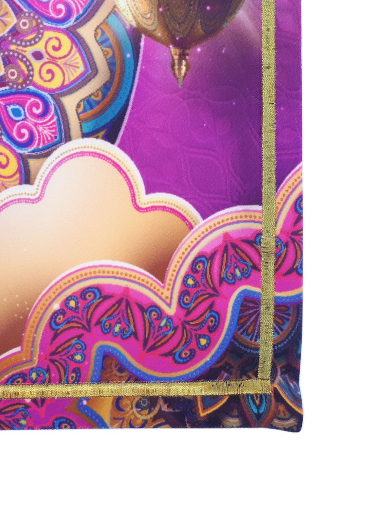 Alwan Eid And Ramadan Kareem Set of 6 Coasters And 1 Runner - Image 2