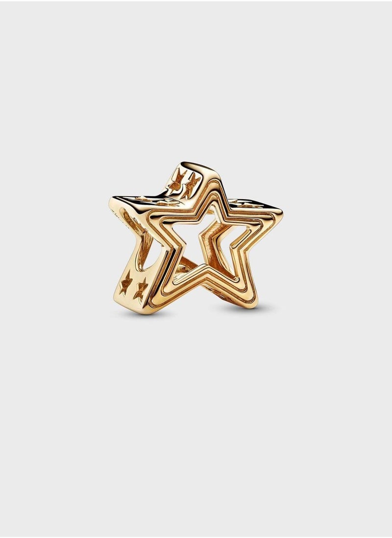 PANDORA Radiant Star Charm  - Image 1