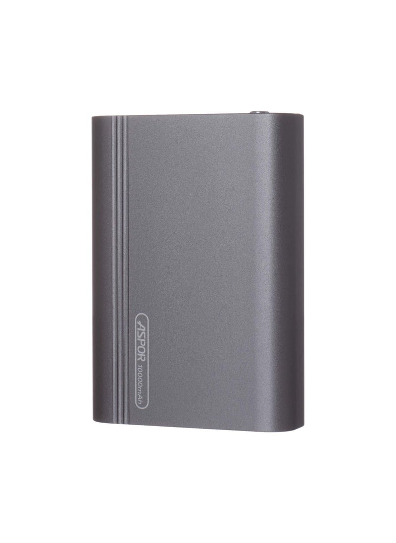 Aspor - Aspor A329 Wired Power Bank With Digital Led Display 10000 Mah - Gery - Image 1