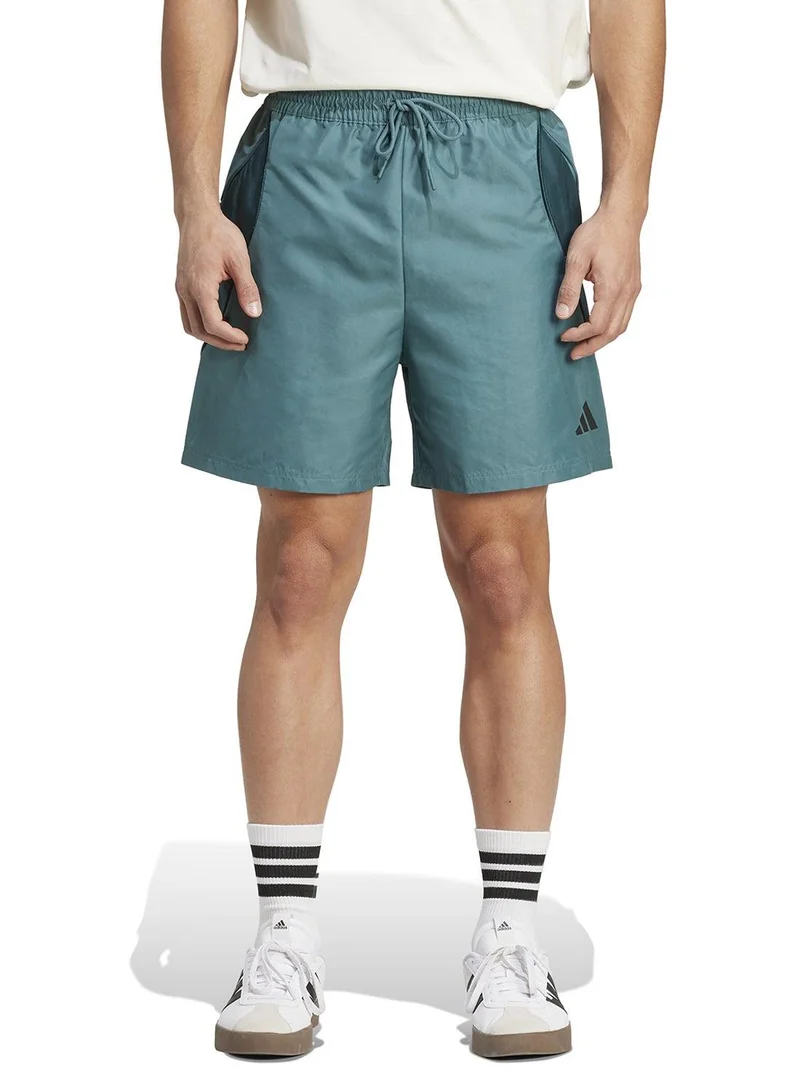 Adidas M Stadium Sho Green Training Shorts For Men XS