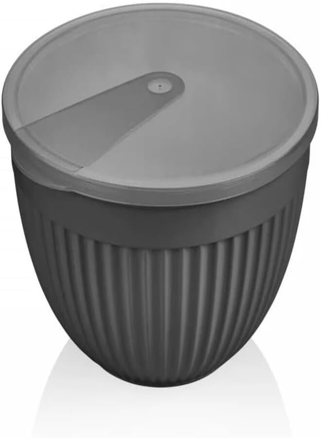 Bager Sapphire Round Storage Container 4 Lt, Grey