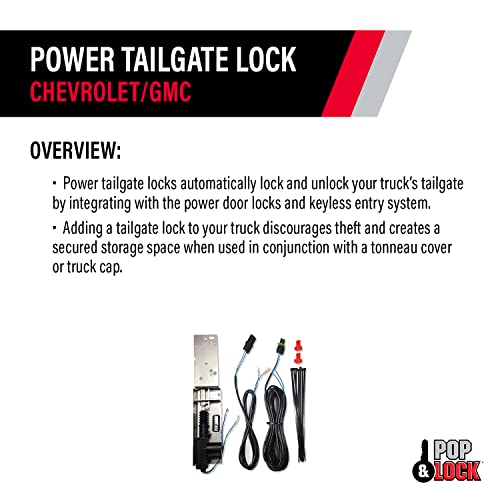 Pop & Lock PL8110 Power Tailgate Lock for Chevy/GMC - Image 4