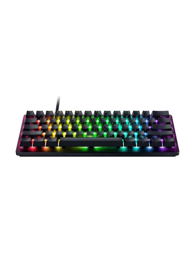 ريزر لوحة مفاتيح ميكانيكية صغيرة للألعاب Huntsman V3 Pro 60%، مفتاح بصري تناظري من الجيل الثاني، أغطية مفاتيح PBT مزدوجة، تمرير مفتاح N، مضاد للظلال، نوع C قابل للفصل، تخطيط ENG | RZ03-04990100-R3M1 - Image 4