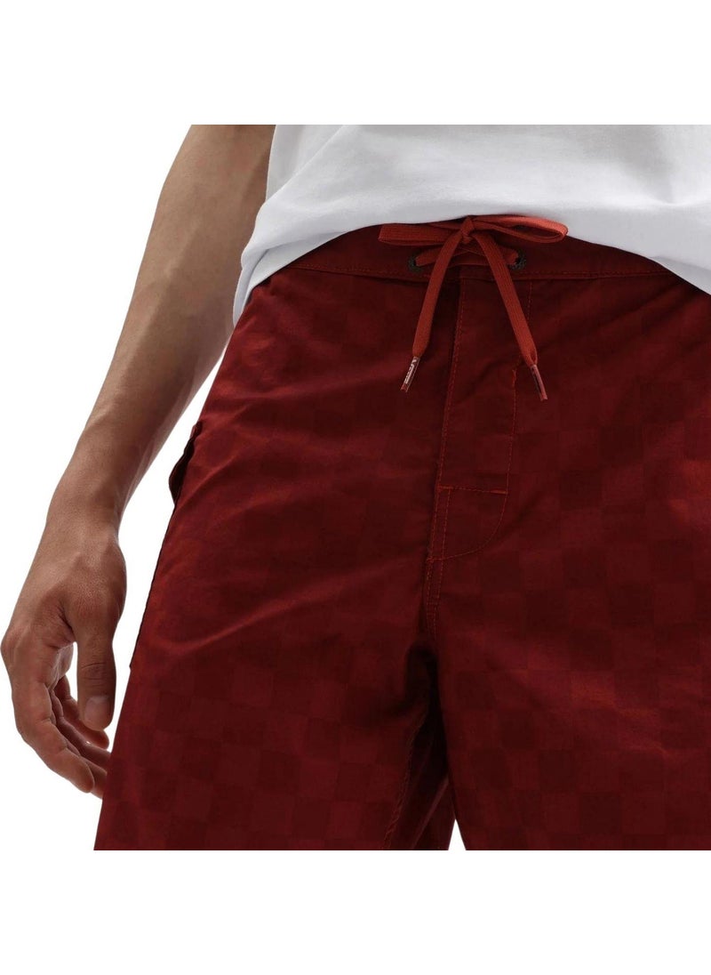 VANS Vintage Cotton Boardshort Red Swimsuit Shorts  - Image 2