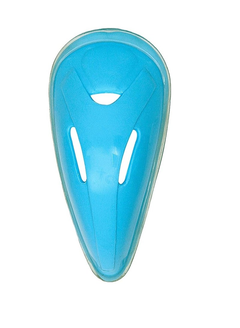 DSC Surge Cricket Abdominal Guard (Blue, Size: Boys) | Material:  Cotton and Poly | For Workout, Gym, Cricket and Other Sports | Border bound with foam casing - Image 2