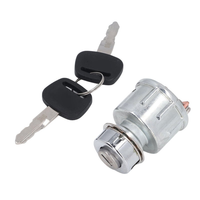 HC Ignition Switch Stainless Steel Start Switch Waterproof Shock Resistant - High Durability Ignition Switch for Tractor Forklift Engineering Vehicle - Image 1