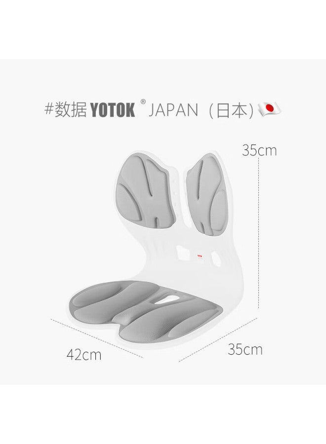 Youtengyouju Yotok (japan) Genuine Lumbar Support Cushion, Back Pain Relief Device, Office Chair Backrest, Ergonomic Posture Correcting Chair - Image 5