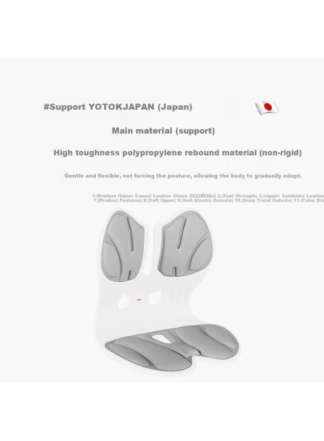 Youtengyouju Yotok (japan) Genuine Lumbar Support Cushion, Back Pain Relief Device, Office Chair Backrest, Ergonomic Posture Correcting Chair - Image 4