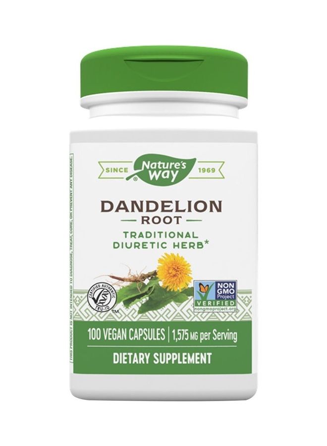 Nature's Way Dandelion Root 100 Capsules - Image 2