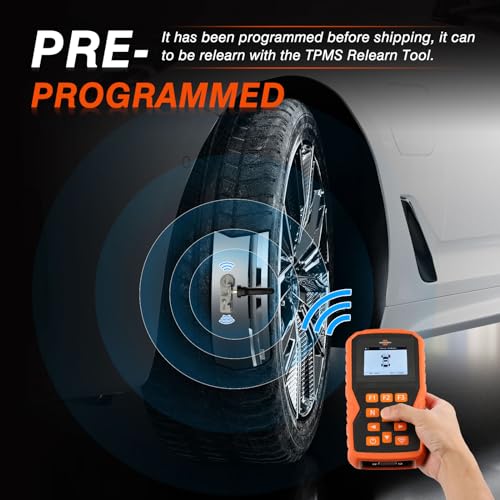 ISINFLASH TPMS Sensor, 315MHZ Tire Pressure Monitor System Sensors Compatible with Chevy GMC Buick Cadillac Pontiac Replace OE 13581558, 13598771,13598772, 13586335, 20923680, 4Pcs - Image 5