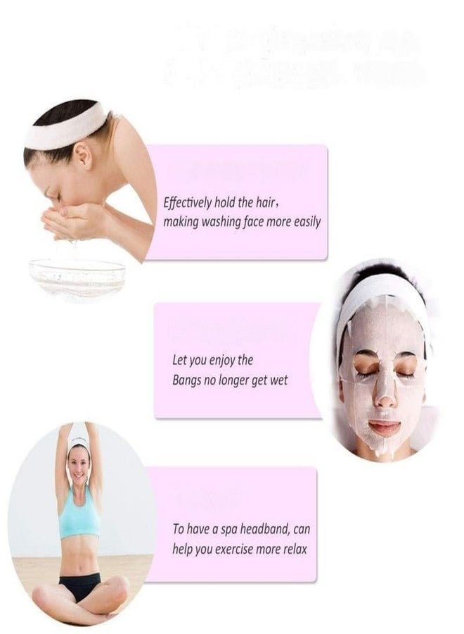 KLIVE Face wash headband facial bands cotton headband for makeup time face wash hair for women, girl Facial Headband for Makeup, Beauty Professional, Salon, Spa, Parlour Facial Band for face wash (Pack of 3) (Gray) - Image 4