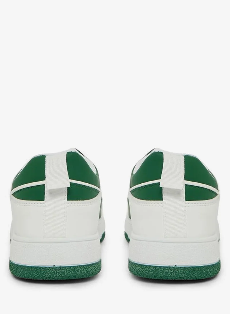 Styli Active Color Block Low Top Lace Up Sneakers