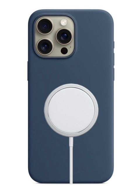 High Quality iPhone 15 Pro Max Protection Case – Storm Blue