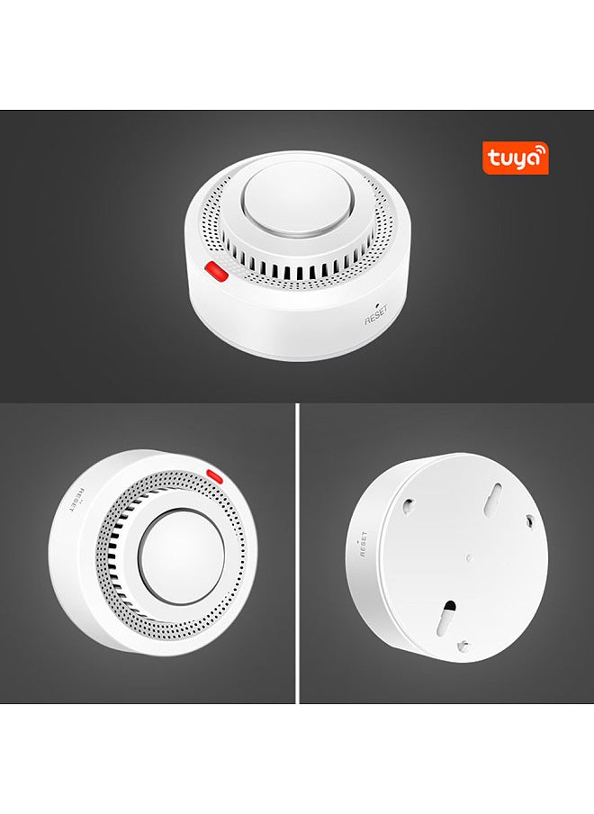 Generic - Smart Fire Alarm Sensor, Wireless Security System, Smart Life Tuya APP Control, Smart Home For Home Kitchen Store Hotel Factory - Image 1