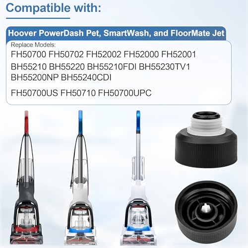 Ophjerg Cleaner Solution Tank Cap for Hoover PowerDash Pet, SmartWash, and FloorMate Jet Carpet Shampooer Machine, Replacement Cap for Hoover Carpet Cleaner Part FH50700 FH50702 FH50703I FH50710 - Image 3