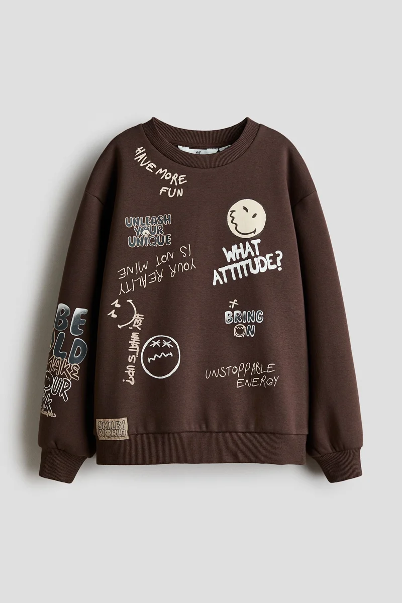 H&M Printed sweatshirt