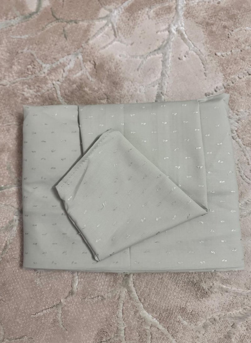 Brides Jalal Cotton Prayer Robe with Sleeves and Side Tie - Mard - Image 1