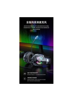 onikuma Onikuma X32 Gaming Headset Wired Black  - Image 3