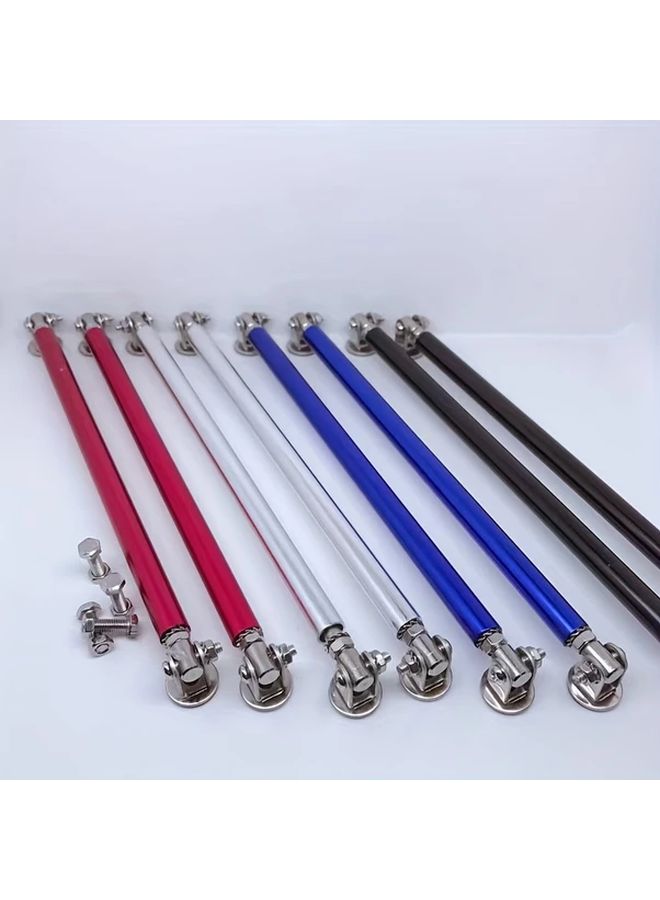 JDM Racing Front Bumper Support Straps 7 87 Adjustable Stainless Steel 20mm Golden Color - Image 1