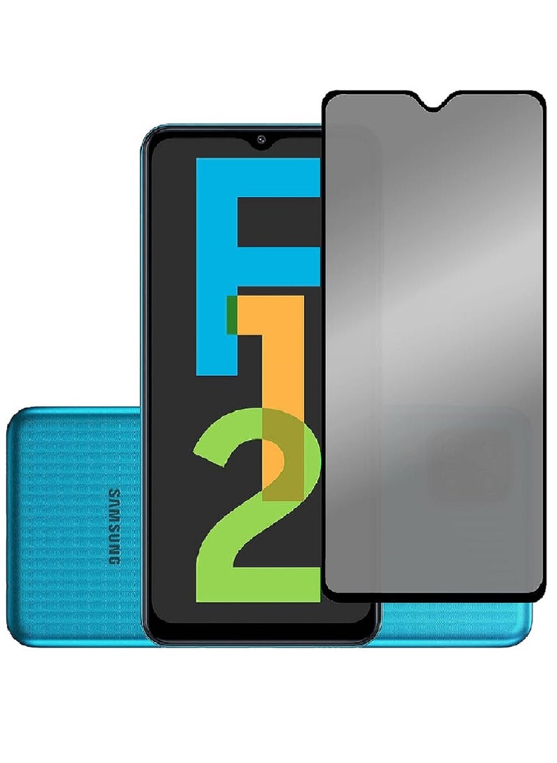 Super Tempered Glass Screen Protector Anti-Spy Privacy Designed For Samsung Galaxy F12 Full Screen Coverage And Bubble Free - Image 1