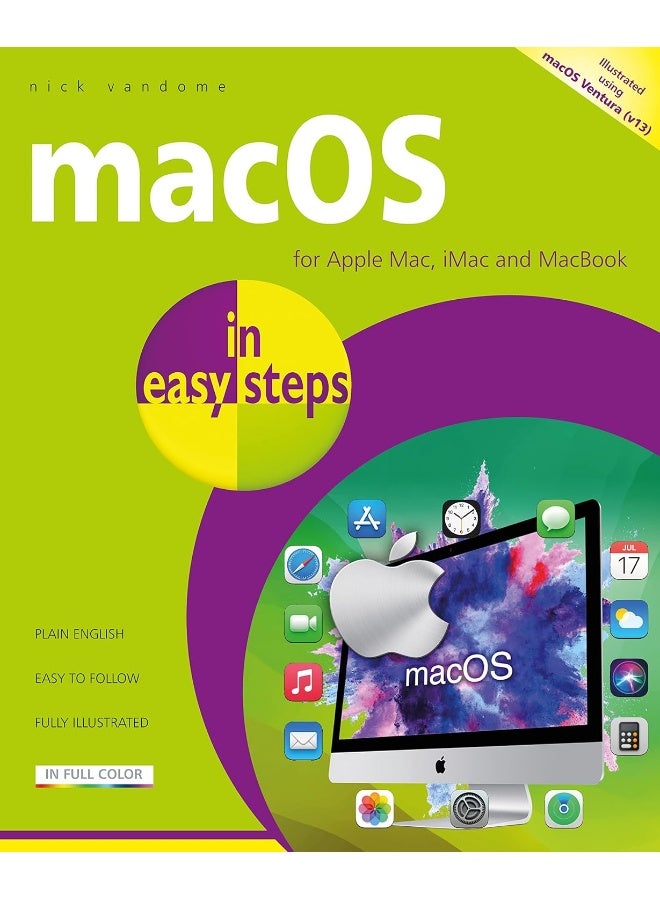 macOS in Easy Steps: Illustrated Using macOS Ventura - Image 1